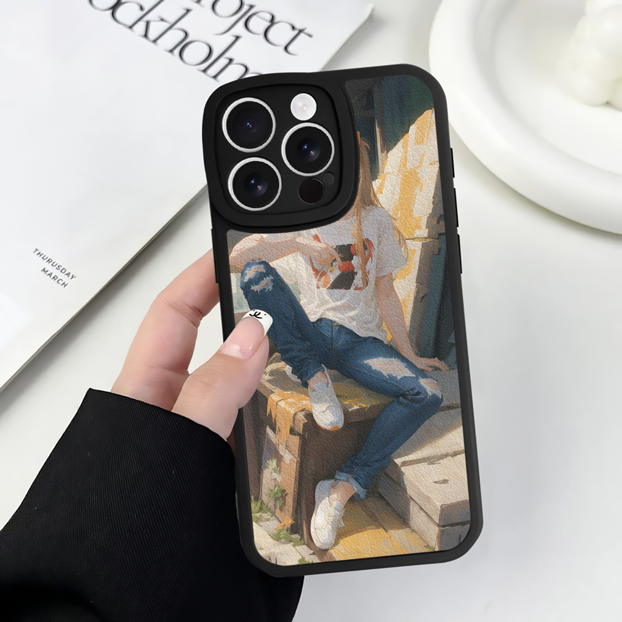 （画像用） EVA 新世紀エヴァンゲリオン 【iPhone 16シリーズ対応】シリコンスマホケース（レザー調） 材質：シリコン